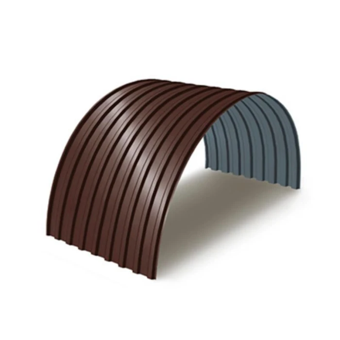 Профнастил C21ПГ 0.7 Полимерный RAL 8017